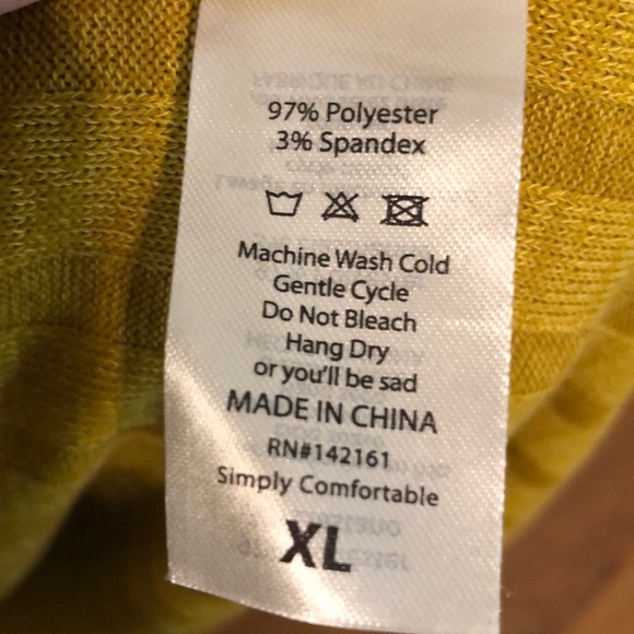 Lularoe Mustard Sarah Cardigan/Duster Long - Picture 6 of 7